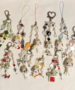 Cute Toro Inoue Keychain – Anime-Inspired Kawaii Charm Accessory
