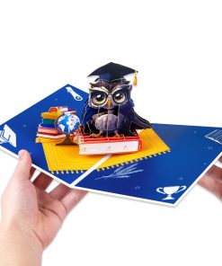 3D Graduation Pop-Up Card – Congrats Greeting for High School & College Grads